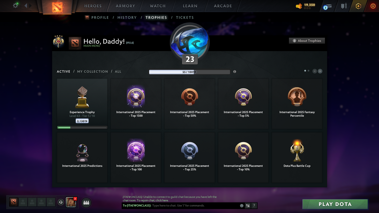 Legend IV | MMR: 3586 - Behavior Score: 8654 | Some Items Inside | Full Access