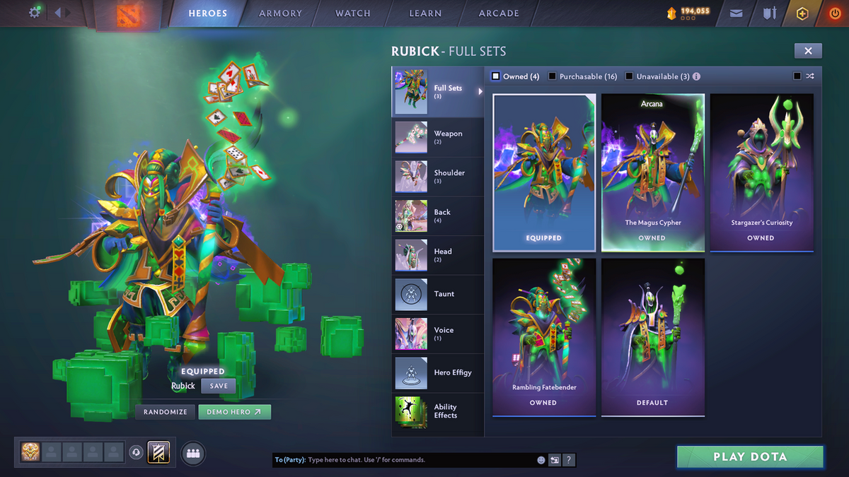 Legend II | MMR 3258 | Behavior 11265 | SF, LINA, RUBICK ARCANA + PA PERSONA | MANY IMMORTALS INCLUDING AM GOLDEN BASHERS!!