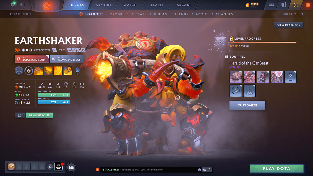 Legend I | MMR: 3452 - Behavior Score: 8446 | Many Immortals & Items Inside | Full Access