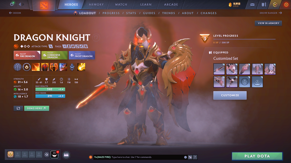 Legend I | MMR: 3452 - Behavior Score: 8446 | Many Immortals & Items Inside | Full Access