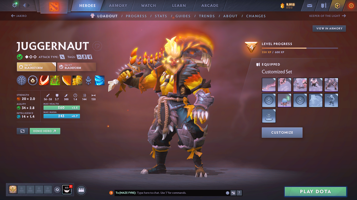 Legend I | MMR: 3452 - Behavior Score: 8446 | Many Immortals & Items Inside | Full Access