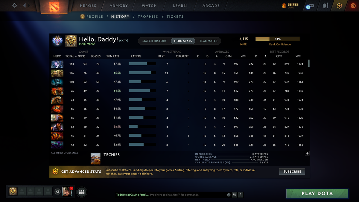 Ancient II | MMR 4115 | Behavior 12000 |BATTLEPASS: AGHNIMS, TI11 - DROW, RAZOR, VOID, PA, PUDGE ARCANA + MIRANA, CM, PA, AM PERSONA + MANY RARE CACHES!!