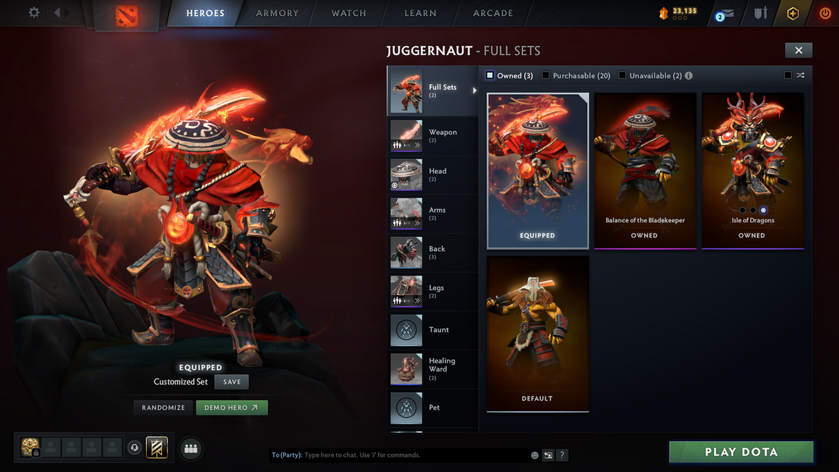 Herald III | MMR: 199 - Behavior Score: 6530 | 1729 Hours Played | Juggernaut Arcana | Crystal Maiden & Mirana Persona | Complete 10th Anniversary Sets | Many Immortals Inside | Mainpool | Trophy Level: 238 | Full Access