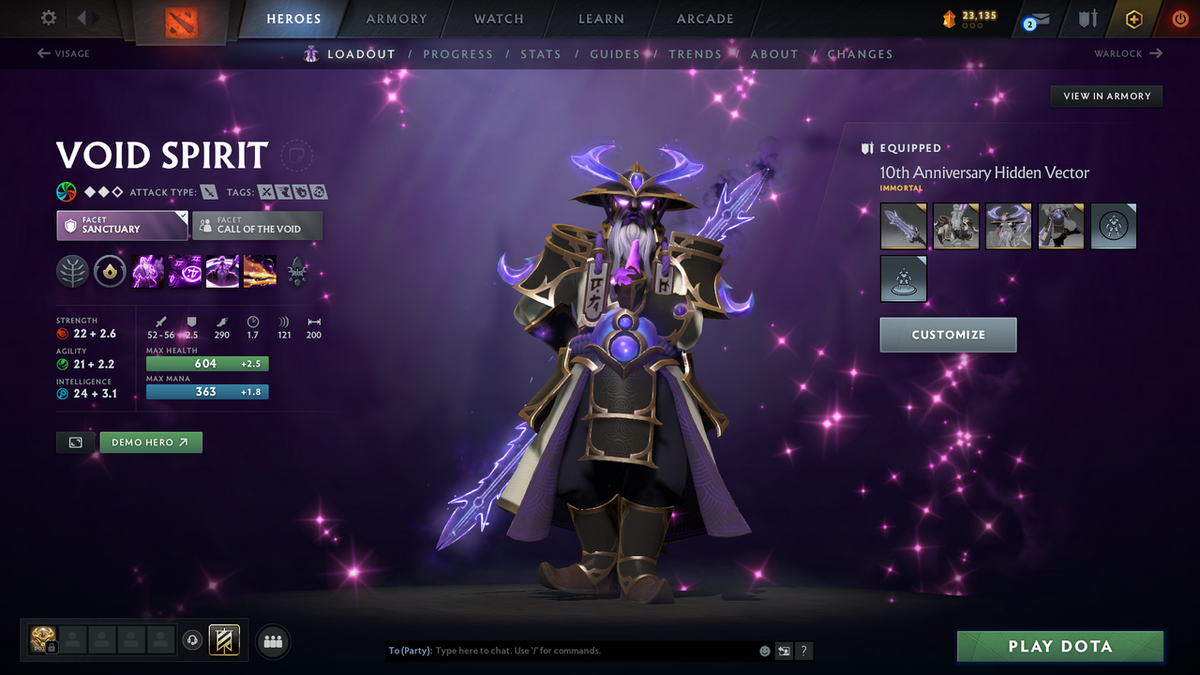 Herald III | MMR: 199 - Behavior Score: 6530 | 1729 Hours Played | Juggernaut Arcana | Crystal Maiden & Mirana Persona | Complete 10th Anniversary Sets | Many Immortals Inside | Mainpool | Trophy Level: 238 | Full Access