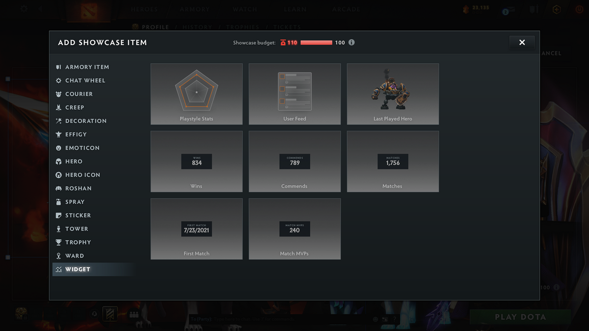Herald III | MMR: 199 - Behavior Score: 6530 | 1729 Hours Played | Juggernaut Arcana | Crystal Maiden & Mirana Persona | Complete 10th Anniversary Sets | Many Immortals Inside | Mainpool | Trophy Level: 238 | Full Access