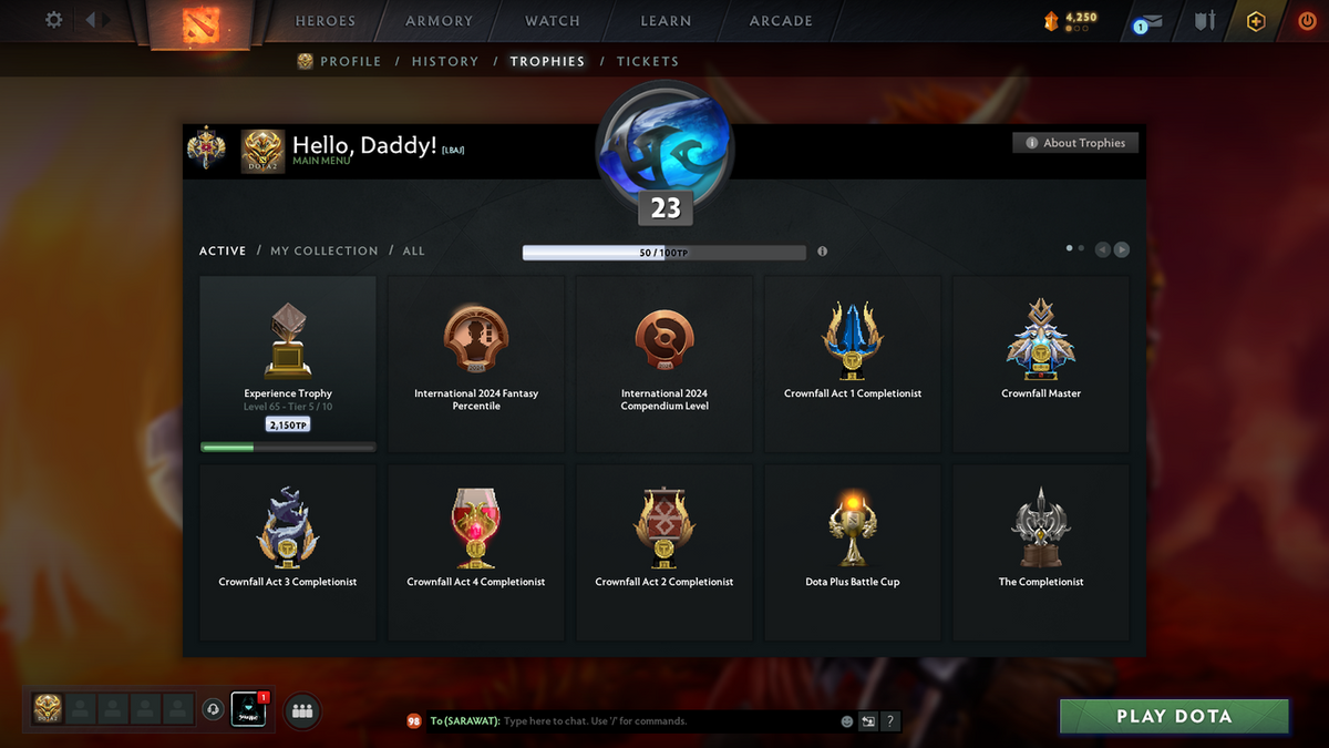 Legend I | MMR 3017 | Behavior 9345 | Fast Queue | Toy Butcher + Invoker Kid + CM Persona | Latest Cache + Many Items!!!