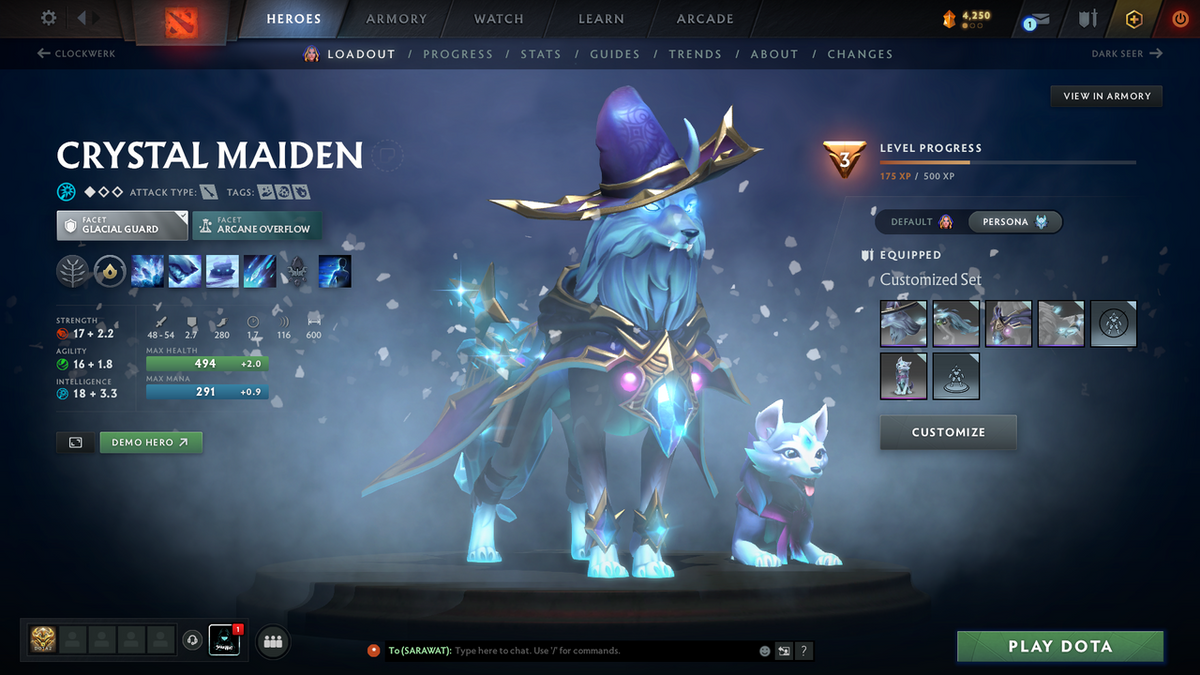 Legend I | MMR 3017 | Behavior 9345 | Fast Queue | Toy Butcher + Invoker Kid + CM Persona | Latest Cache + Many Items!!!