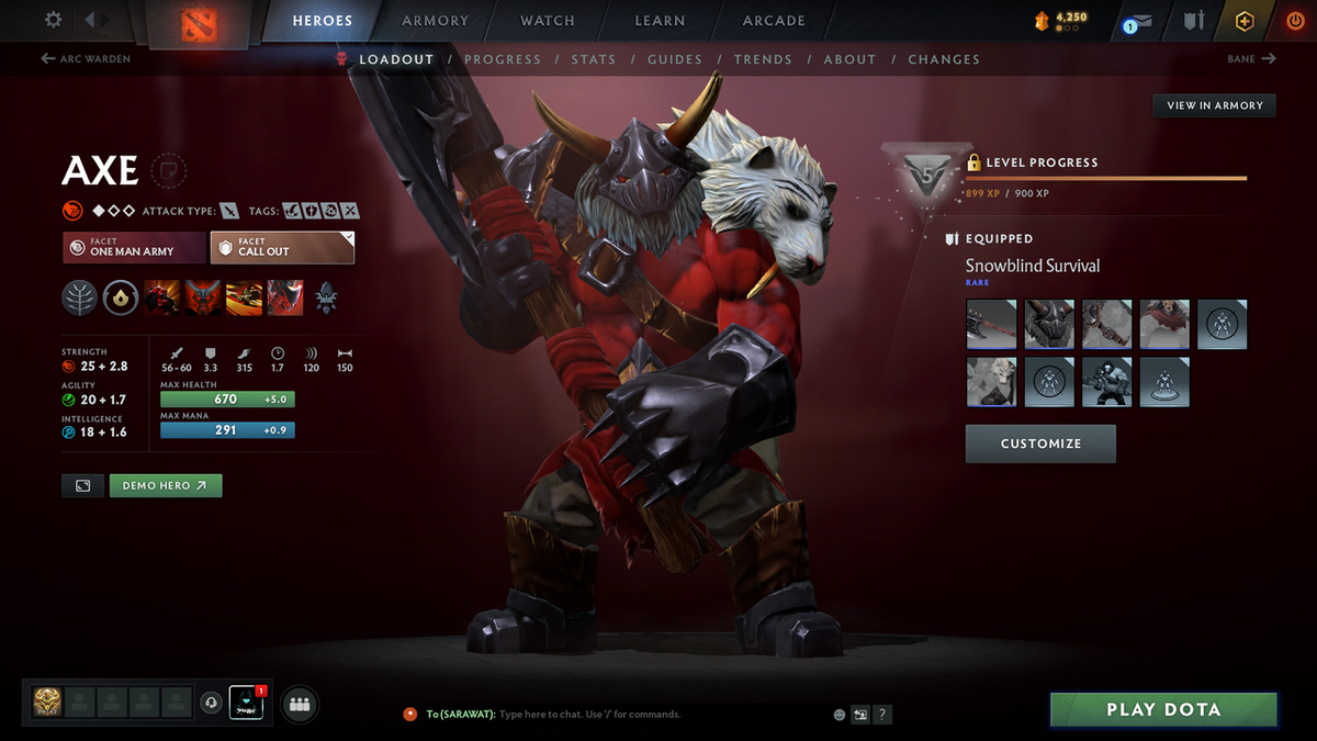 Legend I | MMR 3017 | Behavior 9345 | Fast Queue | Toy Butcher + Invoker Kid + CM Persona | Latest Cache + Many Items!!!