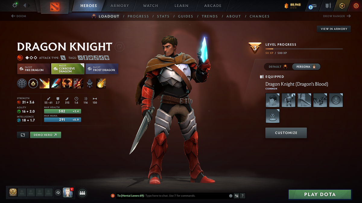 Legend II | MMR: 3084 - Behavior: 11752 | Battlepass: TI10, Nemestice | Arcanas - Spectre, Wraith King, Queen of Pain, Windranger, Juggernaut, Monkey King, Zeus | 5 Personas | Many Cache Sets | Trophy Level: 334 | Complete Access