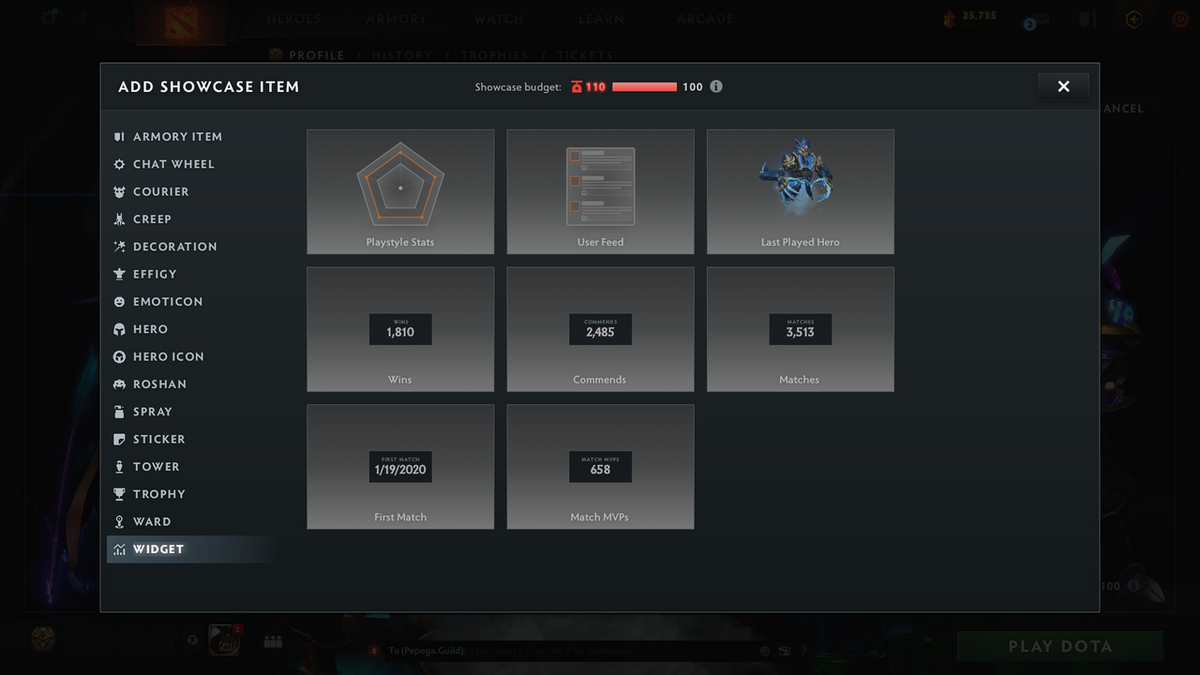 Immortal | MMR: 6523 - Behavior: 12000 | 4 Arcanas: Juggernaut, Zeus, Rubick, Monkey King | Many Exclusive Sets & Immortals Inside | Full Access | Mainpool | Trophy Level: 339 | 3500 Matches Played