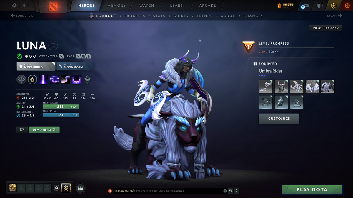 Immortal | MMR: 6801 - Behavior: 11949 | Decent Items Inside | Anti Mage's Golden Bashers | Many Immortals | Full Access | Mainpool | Trophy Level: 113