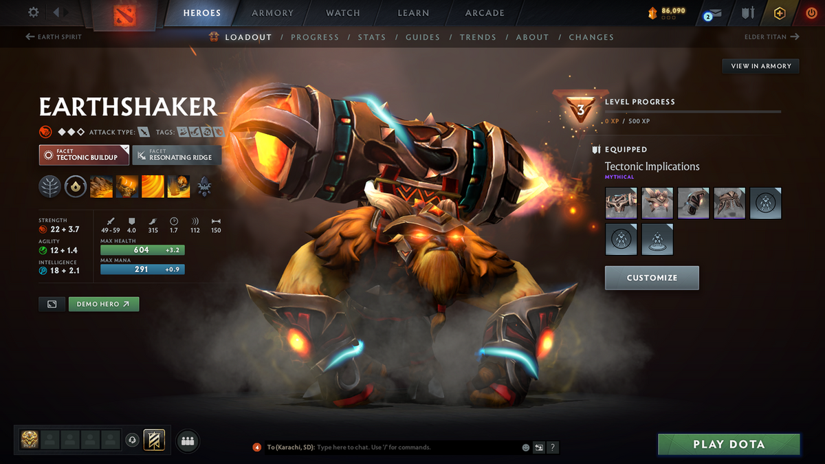 Immortal | MMR: 6801 - Behavior: 11949 | Decent Items Inside | Anti Mage's Golden Bashers | Many Immortals | Full Access | Mainpool | Trophy Level: 113