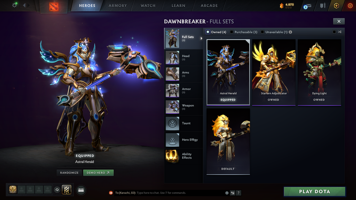 Crusader V | MMR: 2038 - Behavior Score: 12000 | 2 Arcanas: Lina & Rubick | Rare Cache Sets | Many Immortals Inside | Mainpool | Trophy Level: 253 | Full Access