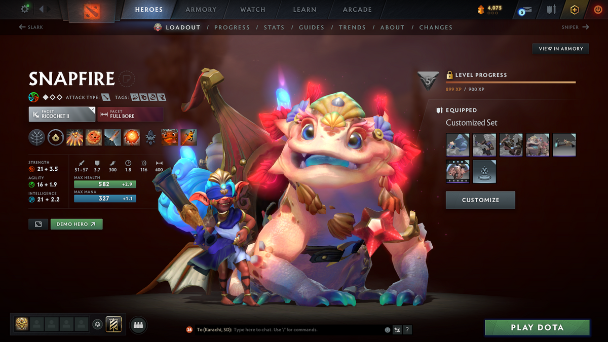 Crusader V | MMR: 2038 - Behavior Score: 12000 | 2 Arcanas: Lina & Rubick | Rare Cache Sets | Many Immortals Inside | Mainpool | Trophy Level: 253 | Full Access