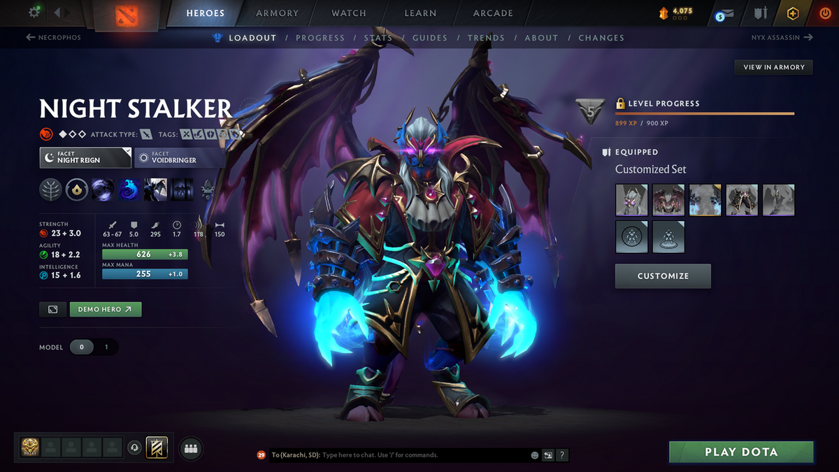 Crusader V | MMR: 2038 - Behavior Score: 12000 | 2 Arcanas: Lina & Rubick | Rare Cache Sets | Many Immortals Inside | Mainpool | Trophy Level: 253 | Full Access