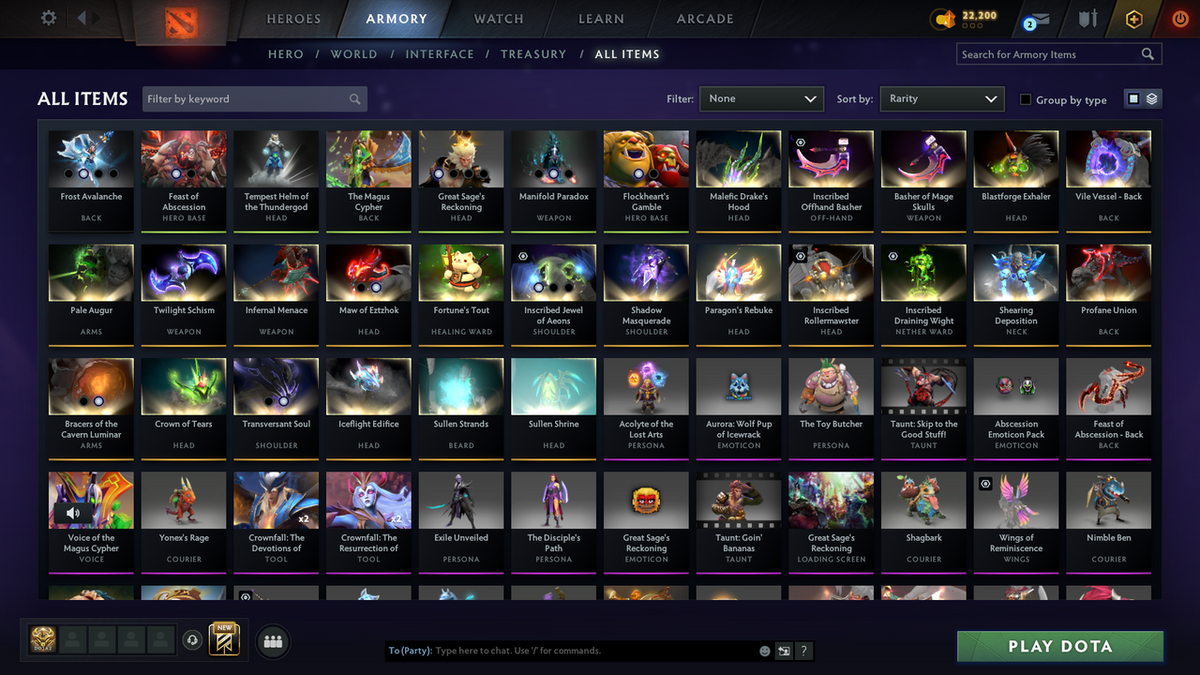 Ancient III | MMR: 4199 | Behavior: 11328 | 7 Arcanas: Phantom Assassin, Crystal Maiden, Monkey King, Zeus, Pudge, Rubick & Ogre Magi | 5 Latest Personas: AM, Invoker, Pudge, PA, CM | 8602 Hours Played | Tons of Rare Cache Sets & Items Inside
