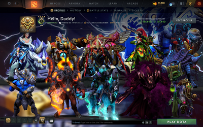Herald IV | MMR: 518 - Behavior Score: 10440 | Many Sets Inside | Fast Queue | Trophy Level: 65 | Full Access