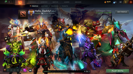 Immortal | MMR: 6726 - Behavior: 12000 | 4 Arcanas: Juggernaut, Phantom Assassin, Ogre, Techies | Many Cache Sets Inside | Many Immortals | Full Access | Mainpool | Trophy Level: 90+