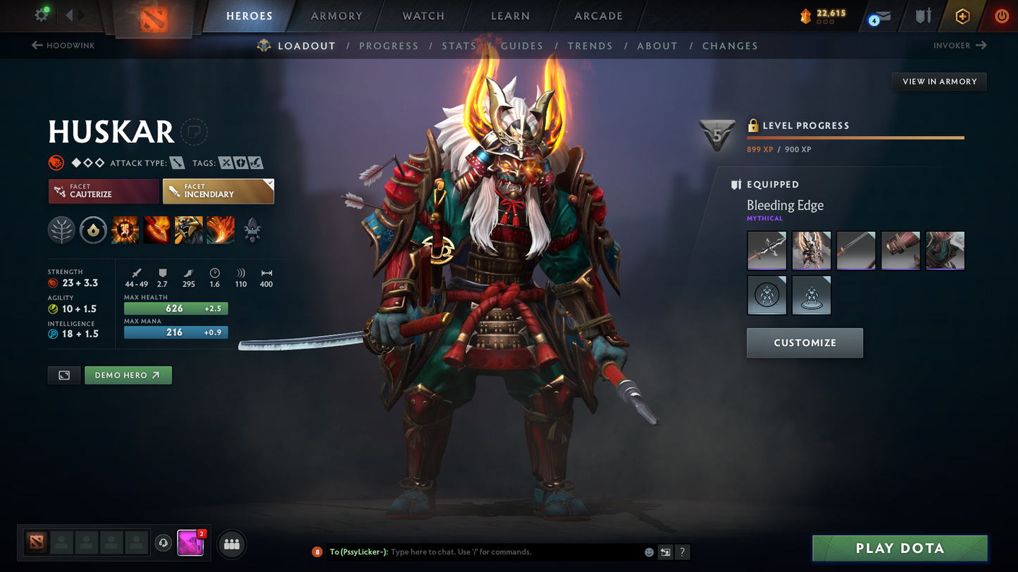 Immortal | MMR: 6726 - Behavior: 12000 | 4 Arcanas: Juggernaut, Phantom Assassin, Ogre, Techies | Many Cache Sets Inside | Many Immortals | Full Access | Mainpool | Trophy Level: 90+