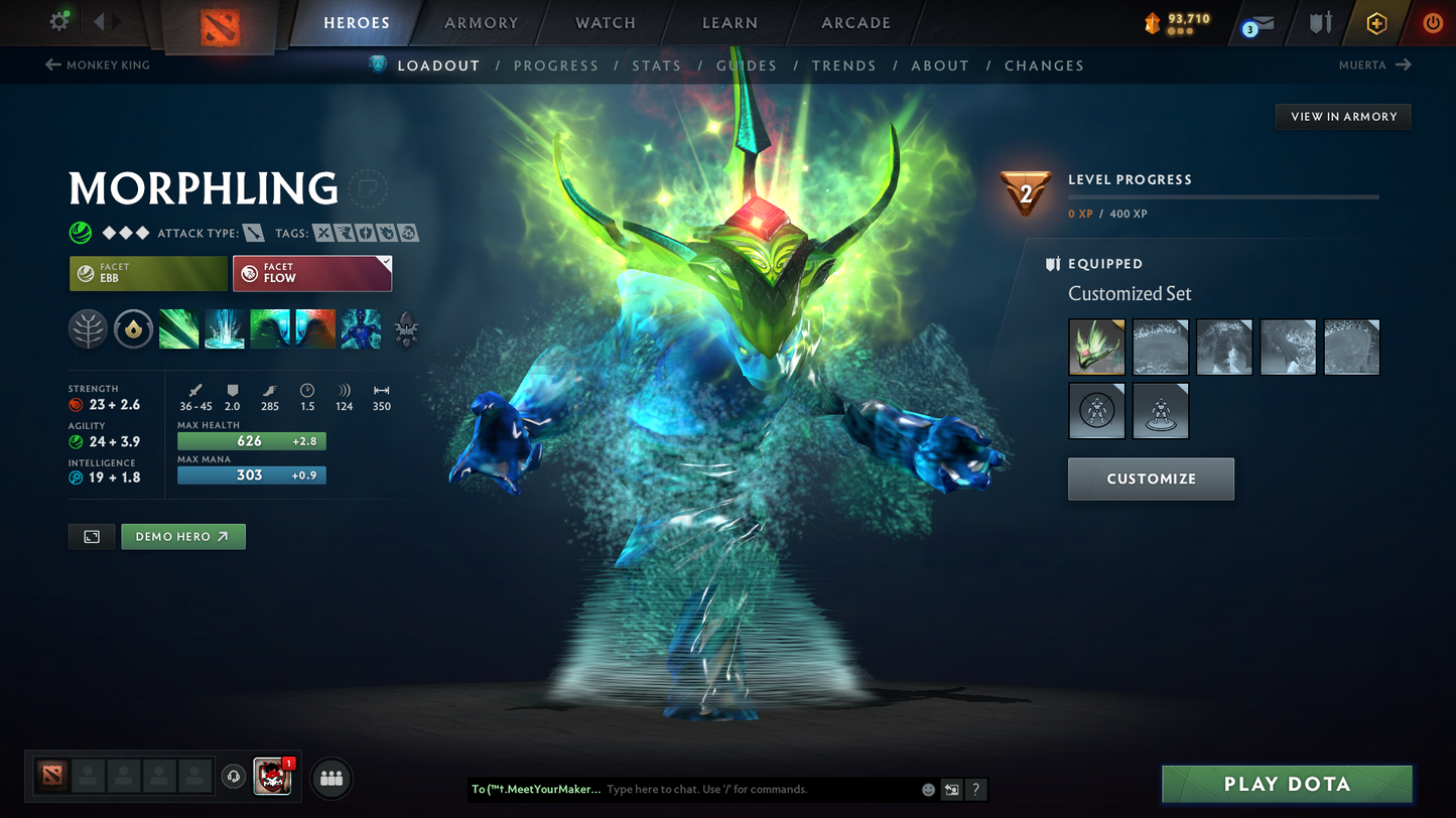 Guardian II | MMR: 916 - Behavior Score: 8643 | Queen of Pain: Unusual Raven of Ristul (Very Rare Item) | Many Immortals Inside | Full Access