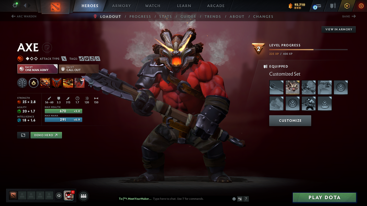 Guardian II | MMR: 916 - Behavior Score: 8643 | Queen of Pain: Unusual Raven of Ristul (Very Rare Item) | Many Immortals Inside | Full Access