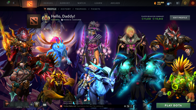 Legend II | MMR: 3310 - Behavior Score: 10842 | Antimage Persona: Proselyte of Sakura Clan | Many Immortals Inside | Mainpool | Trophy Level: 54