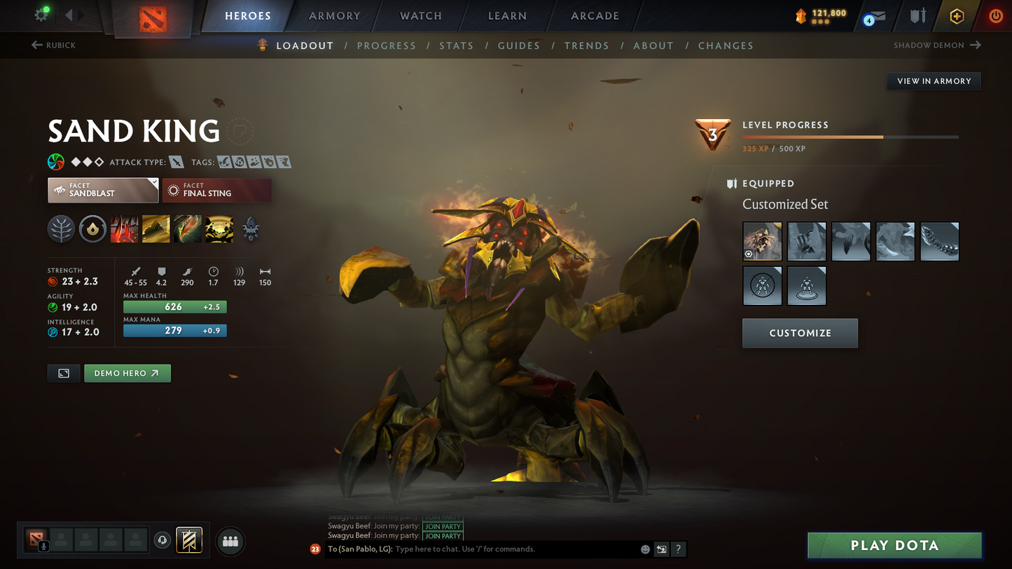 Legend II | MMR: 3310 - Behavior Score: 10842 | Antimage Persona: Proselyte of Sakura Clan | Many Immortals Inside | Mainpool | Trophy Level: 54
