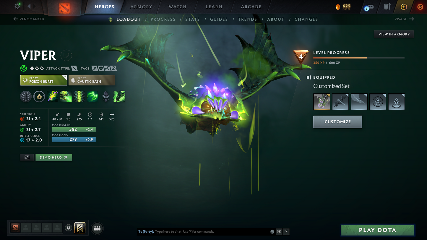 Immortal | MMR: 5842 - Behavior Score: 8395 | 4 Arcanas: Windranger, Lina, Legion, Juggernaut | Many Immortals Inside | Mainpool | Full Access | Trophy Level: 53