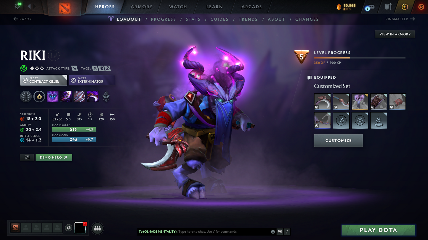 Legend I | MMR: 3074 - Behavior Score: 11970 | Shadow Fiend Arcana | Rare Cache Anti Mage | Many Immortals Inside | Mainpool | Trophy Level: 68 | Full Access