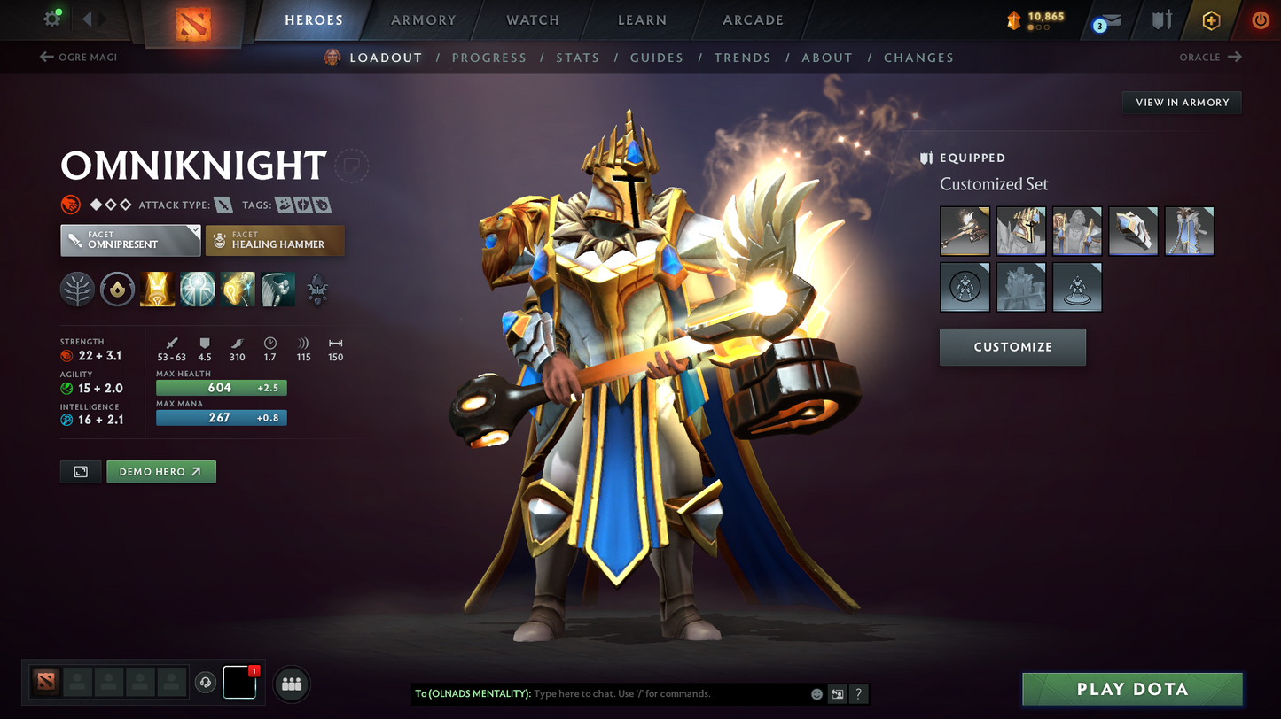 Legend I | MMR: 3074 - Behavior Score: 11970 | Shadow Fiend Arcana | Rare Cache Anti Mage | Many Immortals Inside | Mainpool | Trophy Level: 68 | Full Access