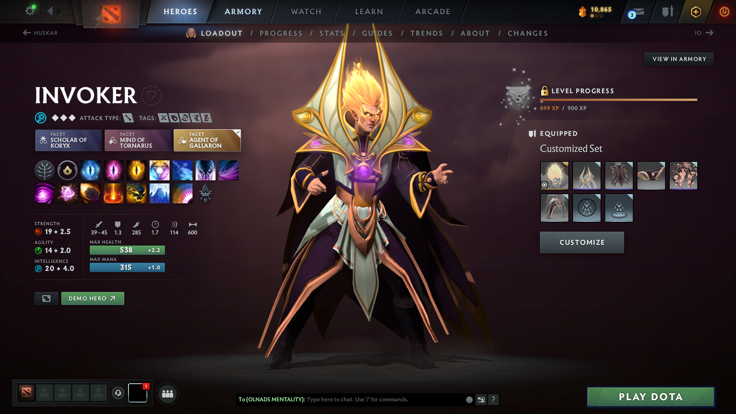 Legend I | MMR: 3074 - Behavior Score: 11970 | Shadow Fiend Arcana | Rare Cache Anti Mage | Many Immortals Inside | Mainpool | Trophy Level: 68 | Full Access