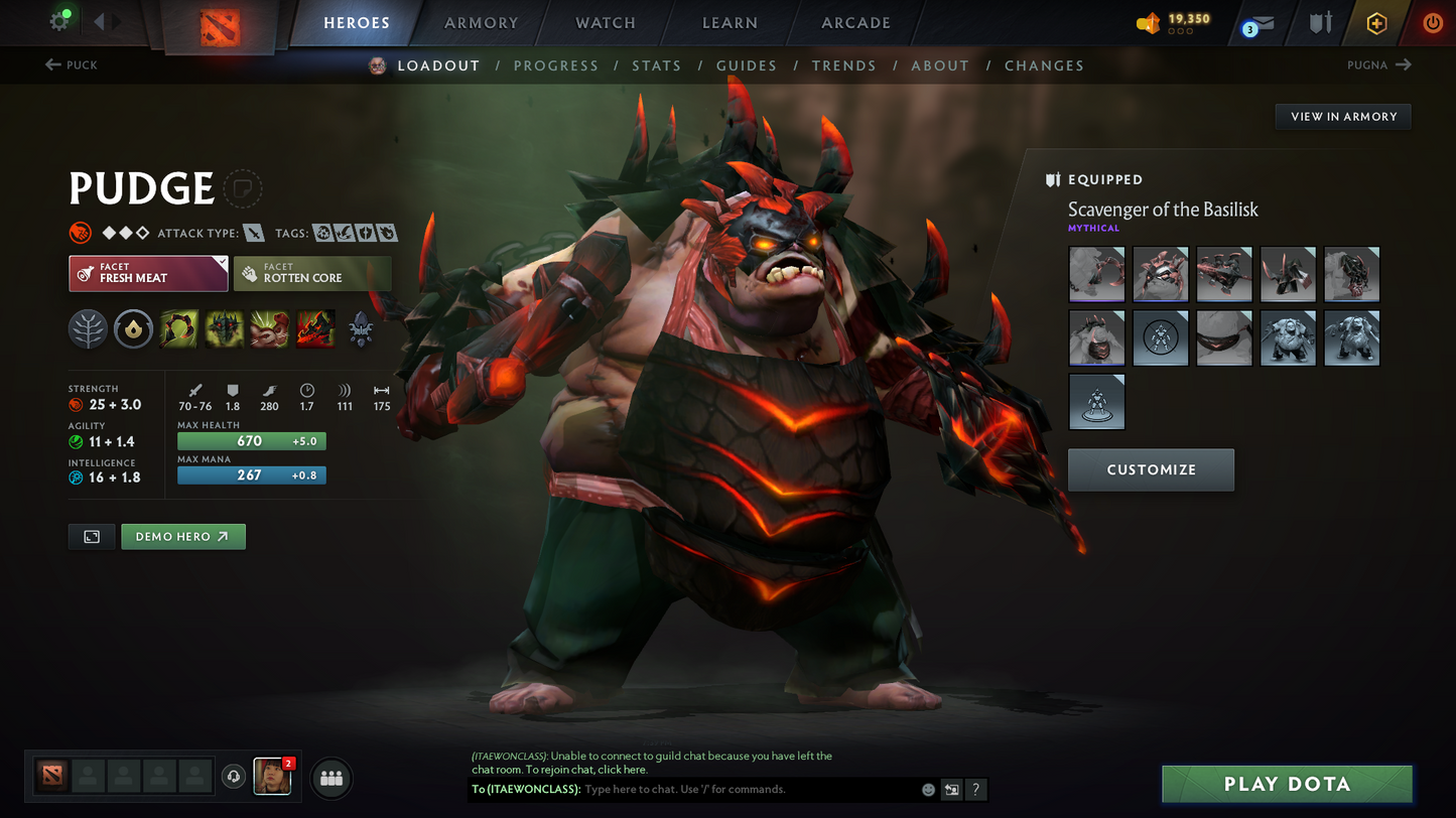 Legend IV | MMR: 3586 - Behavior Score: 8654 | Some Items Inside | Full Access
