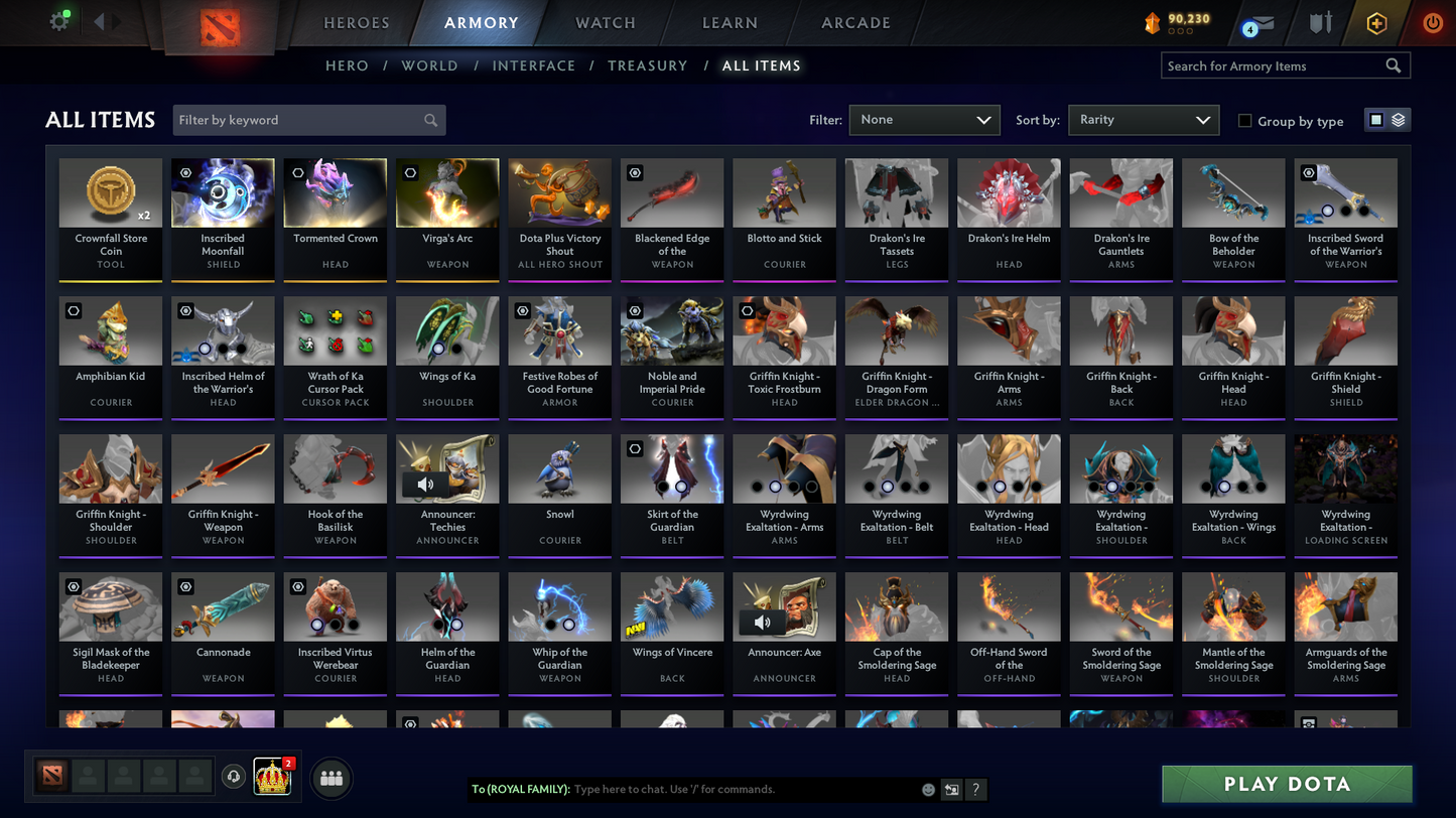 Legend I | MMR: 3136 - Behavior Score: 12000 | Some Immortals Inside | Mainpool | Trophy Level: 45 | Can Add | Market Enabled | 2 USD Steam Balance