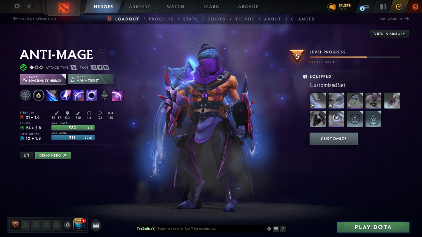 Ancient II | MMR: 3986 - Behavior: 10454 | Mainpool | 2K Hours | Night Stalker Immortal | LC Set | Quick Que Match | Quick Delivery