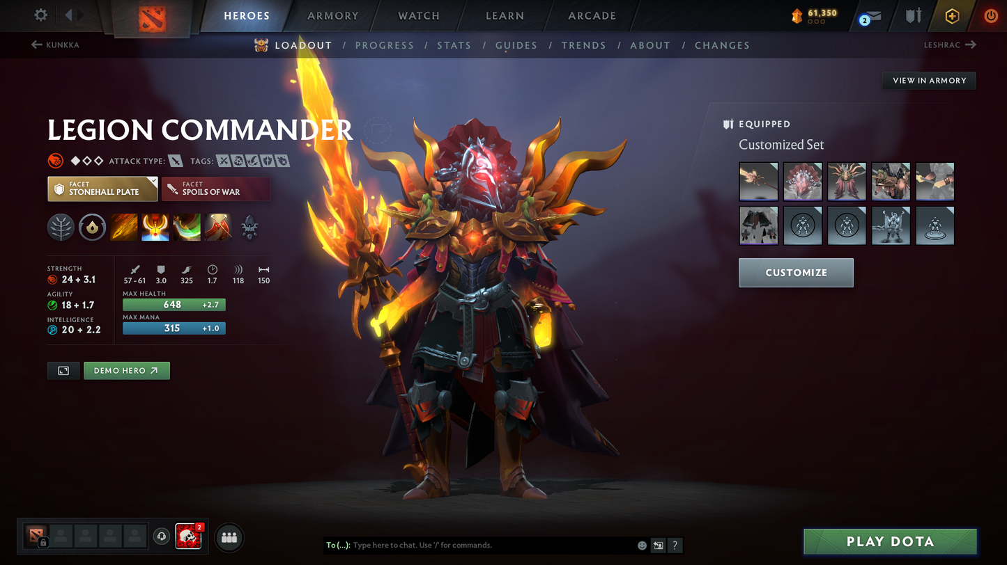 Divine III | MMR: 4908 - Behavior: 7628 | LC Set | Trophy Lvl 25 | Not Mainpool | Quick Delivery | Safe and Secure | Number Active