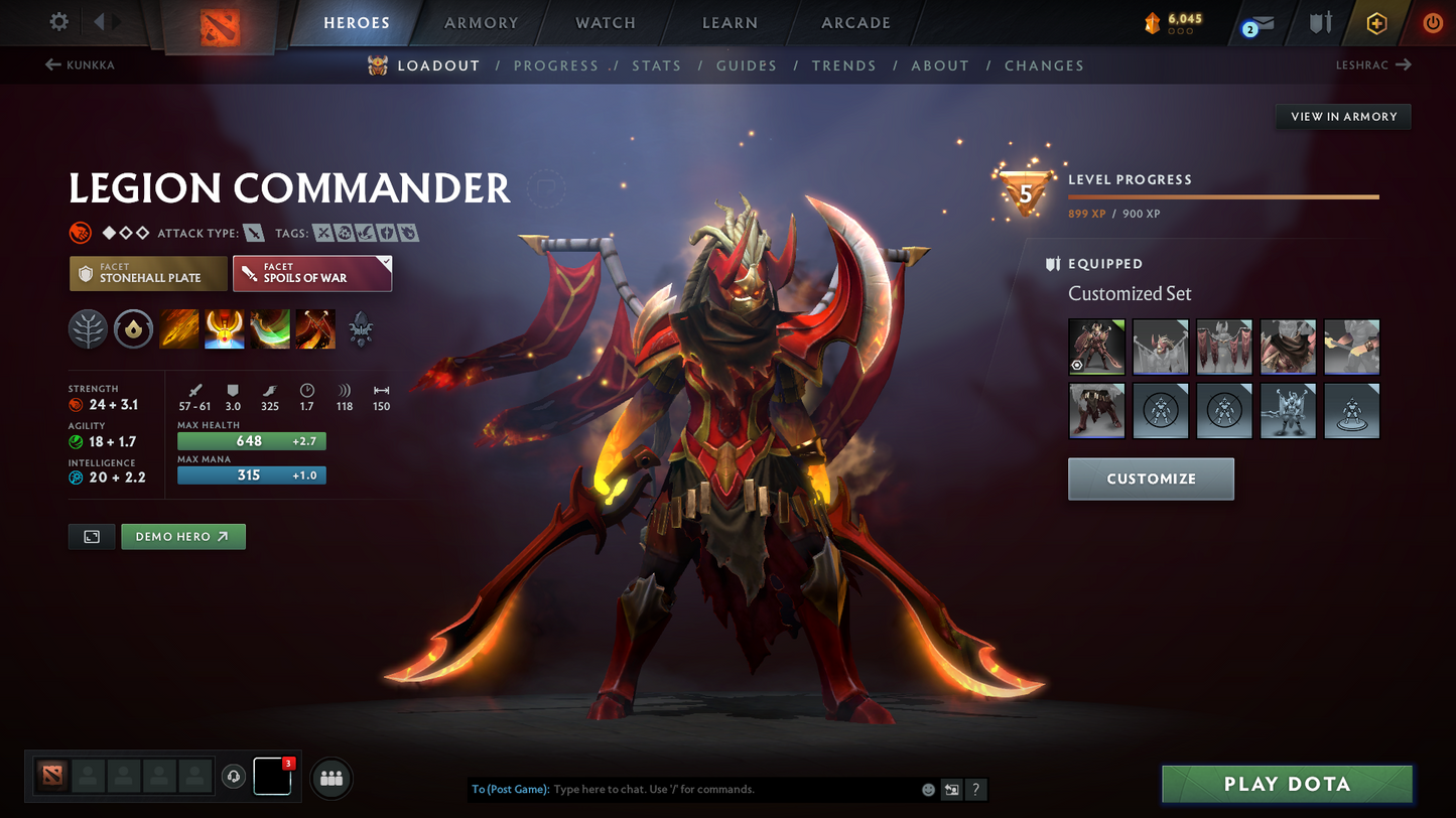 Crusader II | MMR: 1679 - Behavior: 10282 | 3 Arcanas: PA, MK, LC | Many Immortals and Full sets | Mainpool | Instant Delivery!
