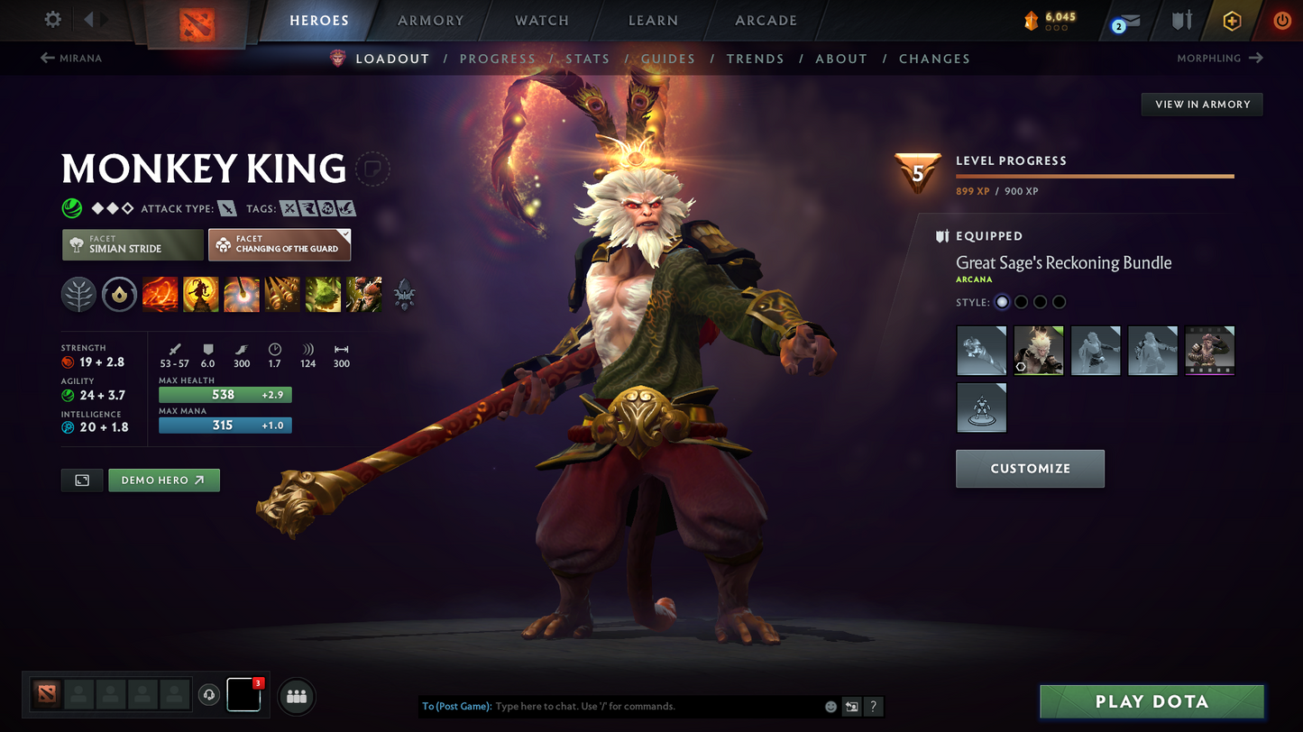Crusader II | MMR: 1679 - Behavior: 10282 | 3 Arcanas: PA, MK, LC | Many Immortals and Full sets | Mainpool | Instant Delivery!