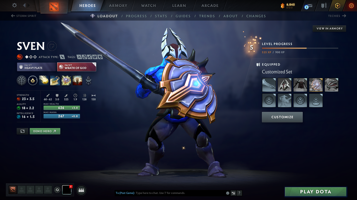 Crusader II | MMR: 1679 - Behavior: 10282 | 3 Arcanas: PA, MK, LC | Many Immortals and Full sets | Mainpool | Instant Delivery!
