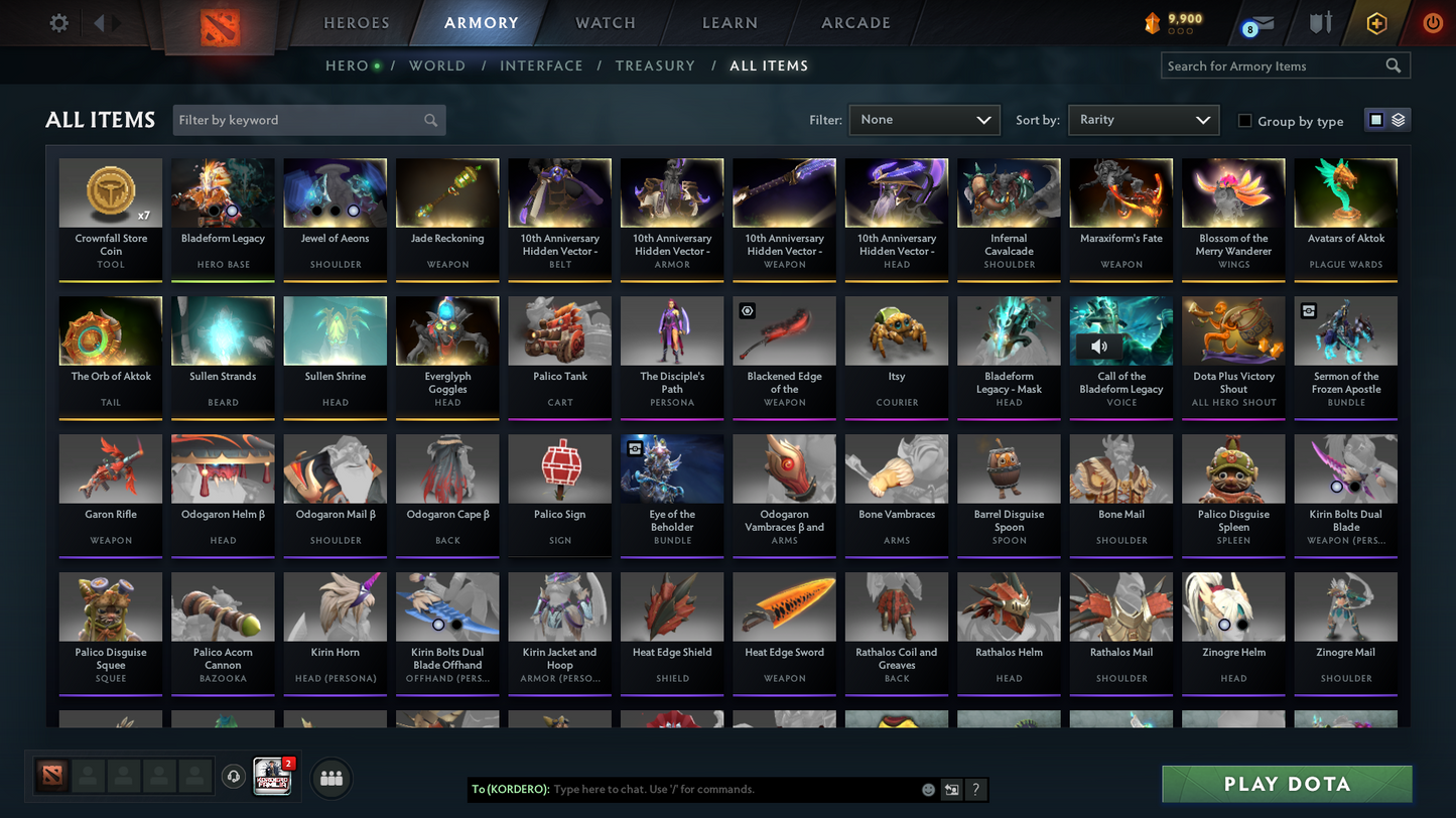 Crusader V | MMR: 2138 - Behavior: 9071 | Juggernaut Arcana | Immortals Inside | Mainpool | Steam lvl 28 | 10th Anniversary Sets | Full Access | Quick Que time