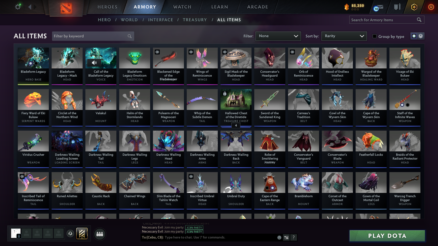 Uncalibrated | 2022 Account | Ancient | 10K Behavior | Mainpool | High Trophy | Juggernaut Arcana | Decent Sets Inside | Full Access