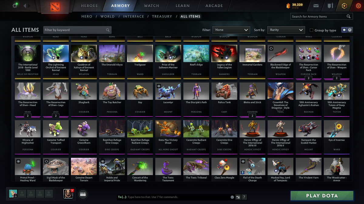 Battlepass TI6, TI7, TI8 | Ancient | Behavior Score: 11470 | Lina, IO, Vengeful Arcana | All Green Immortals | Kunnka Sword | LC Wings | Lion All Green Immortals | Insane Cache Sets | TI7, TI8, TI9 Caches | Insane Immortals | Full Access
