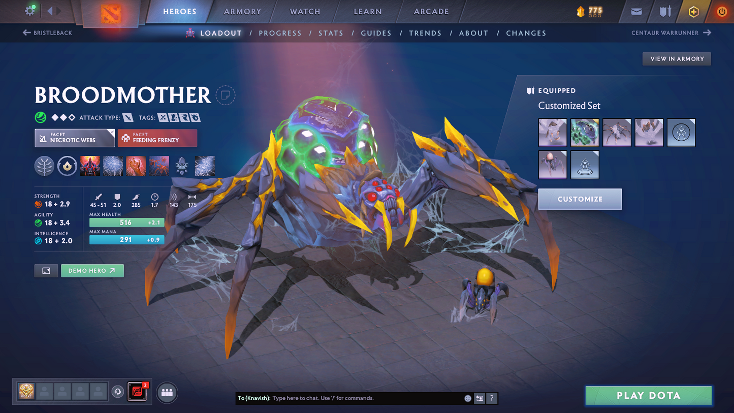 Herald V | MMR: 704 | Behavior Score: 8815 | Mainpool Account | Quick Que Time | Many Immortals, Items & Sets Inside