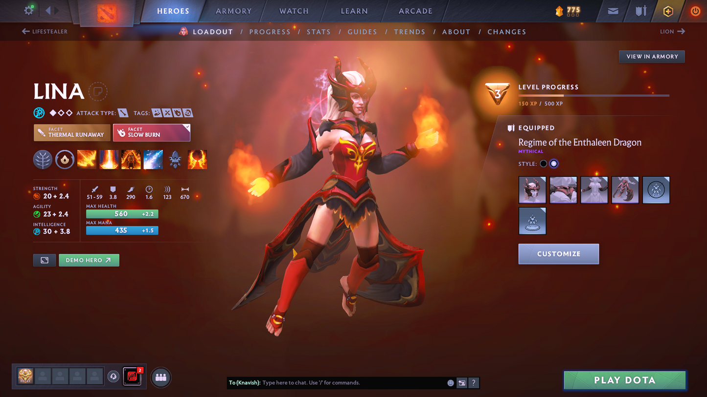 Herald V | MMR: 704 | Behavior Score: 8815 | Mainpool Account | Quick Que Time | Many Immortals, Items & Sets Inside
