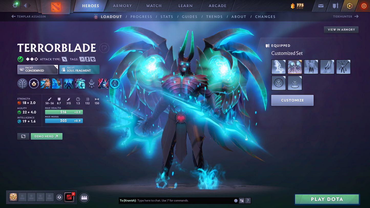 Herald V | MMR: 704 | Behavior Score: 8815 | Mainpool Account | Quick Que Time | Many Immortals, Items & Sets Inside