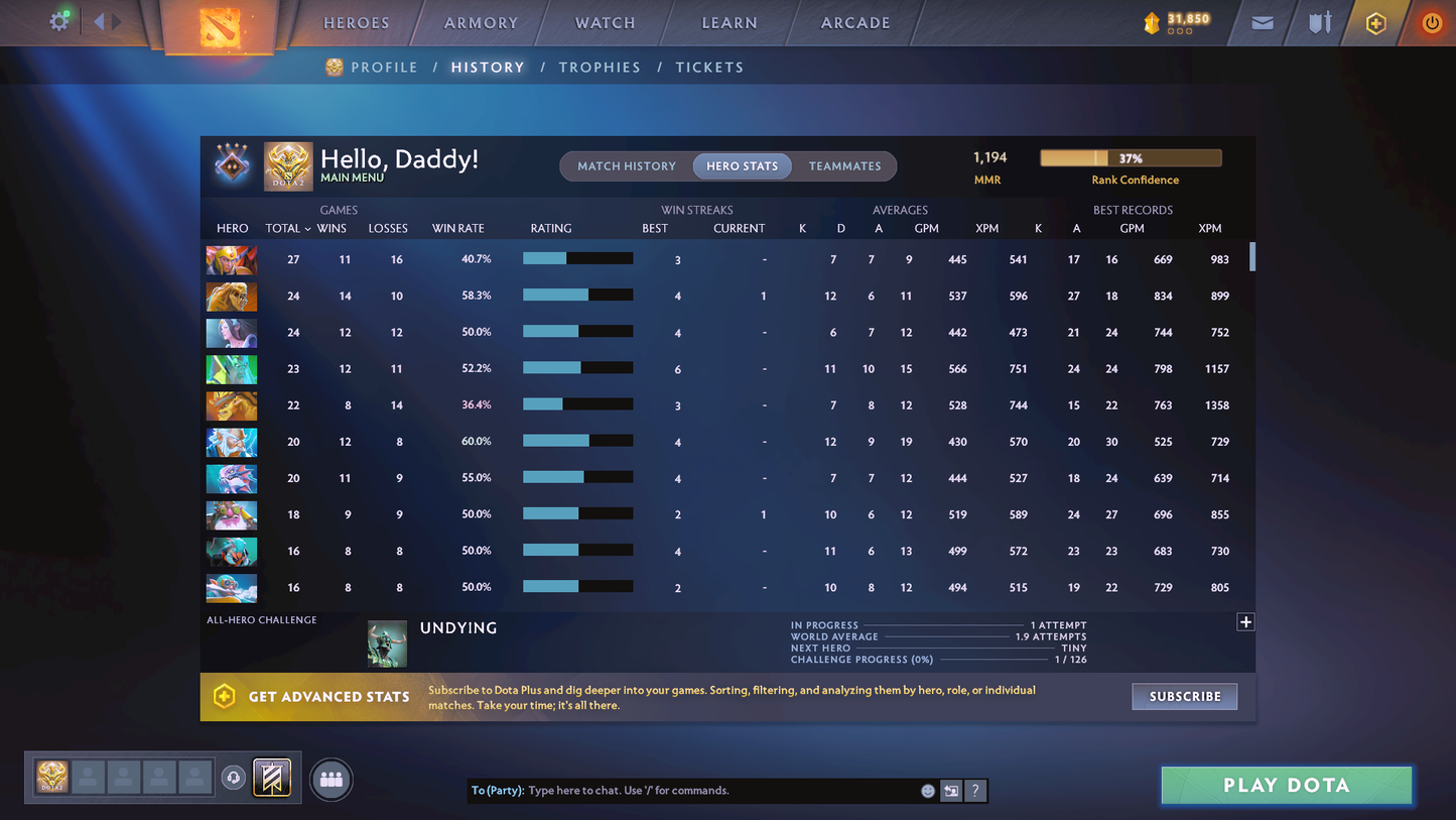 Guardian IV | MMR 1194 | Behavior 8821 | Zeus Arcana | Fully Stacked with Immortals and Exclusive Sets!!!