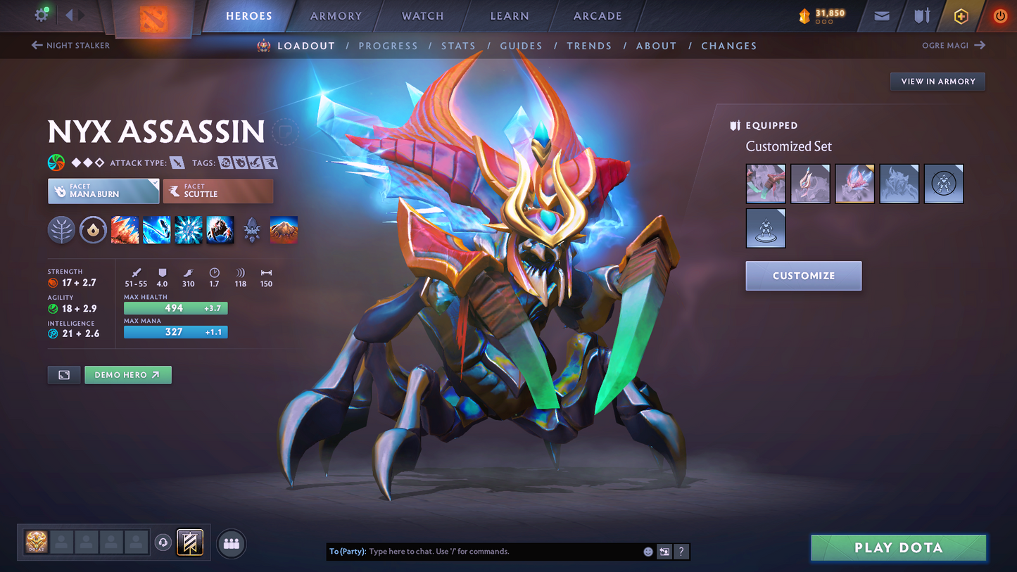 Guardian IV | MMR 1194 | Behavior 8821 | Zeus Arcana | Fully Stacked with Immortals and Exclusive Sets!!!