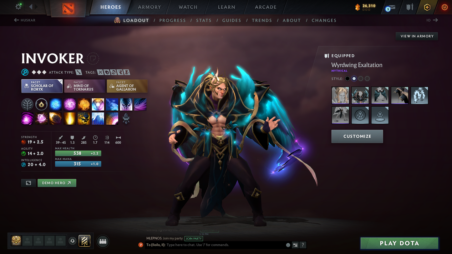 Guardian III | MMR: 1136 - Behavior Score: 12000 | 2 Arcanas: Phantom Assassin & Crystal Maiden | TI7's Reef's Edge Terrain | Many Immortals & Items Inside | Mainpool | Trophy Level: 233 | Full Access