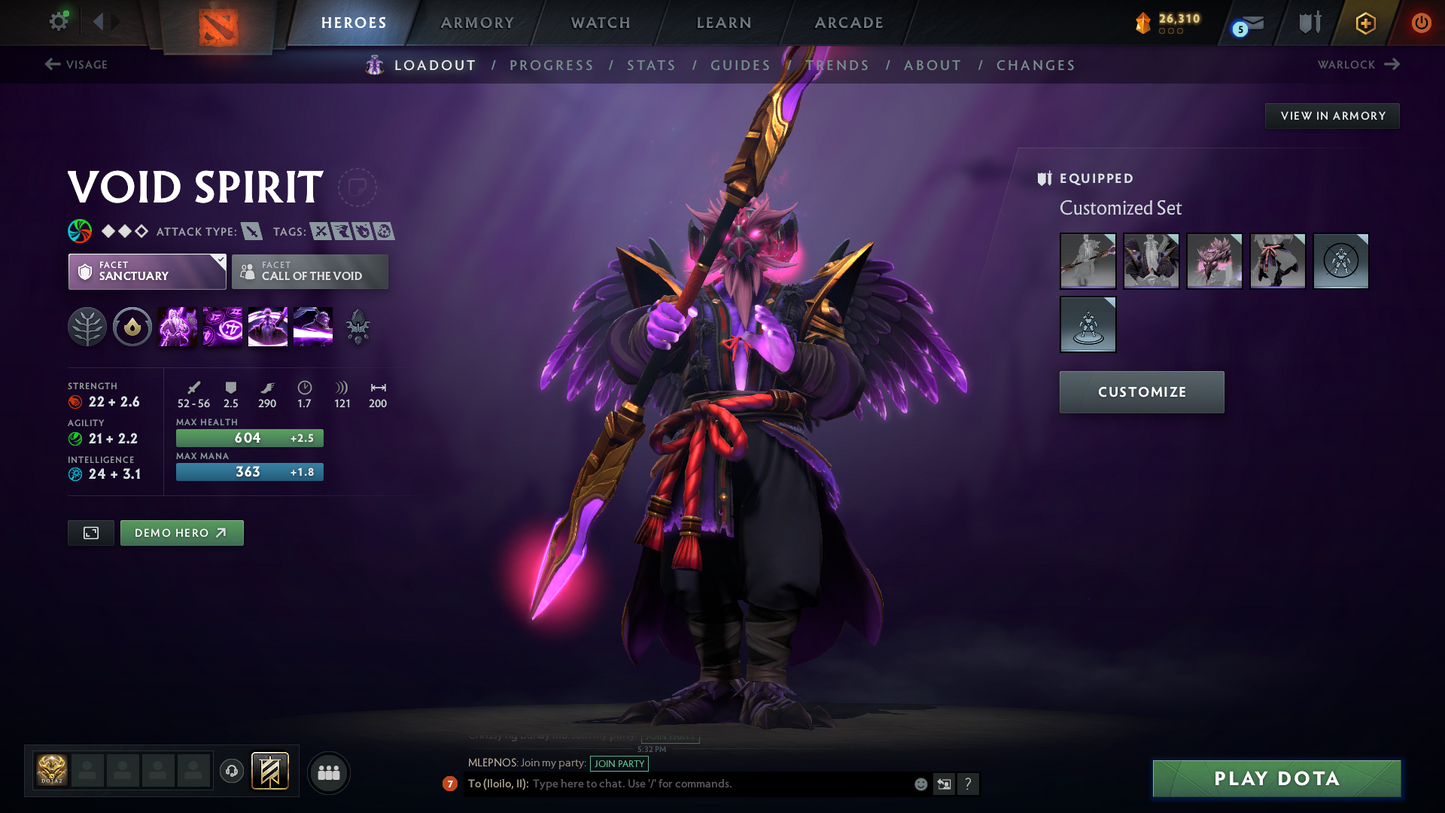 Guardian III | MMR: 1136 - Behavior Score: 12000 | 2 Arcanas: Phantom Assassin & Crystal Maiden | TI7's Reef's Edge Terrain | Many Immortals & Items Inside | Mainpool | Trophy Level: 233 | Full Access