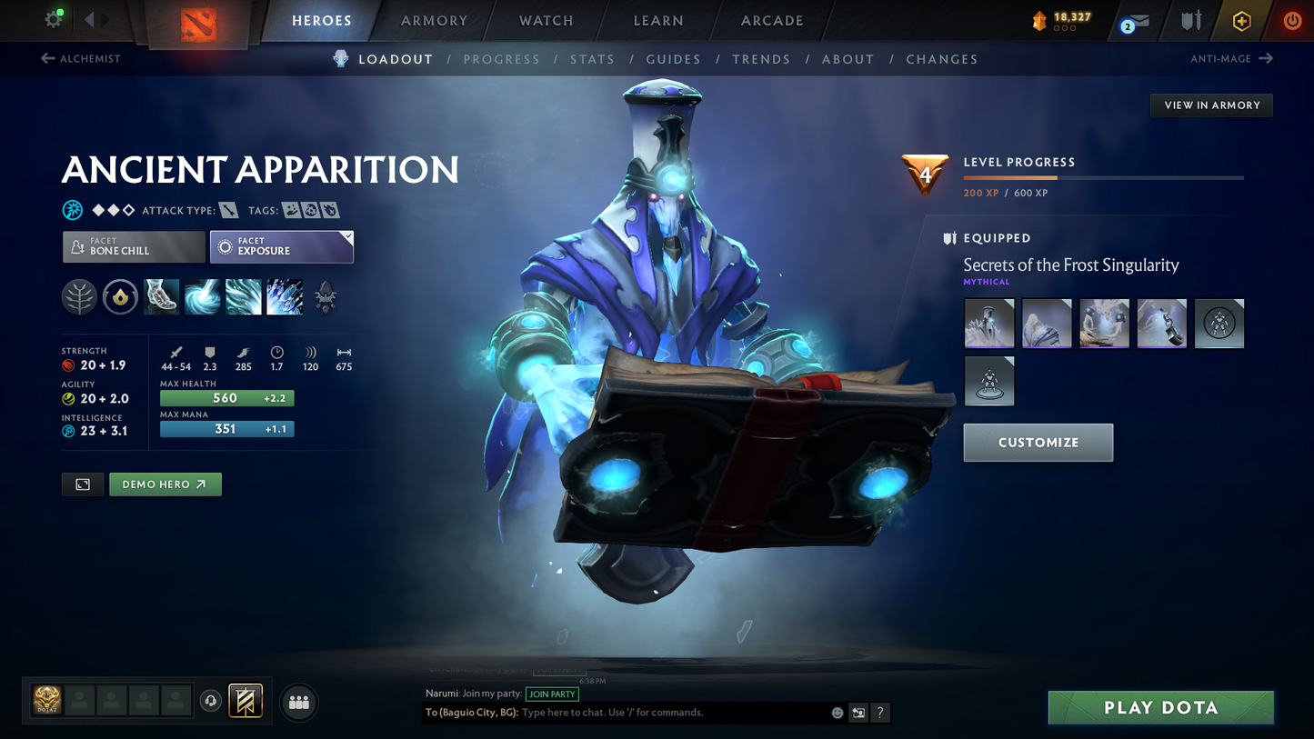 Legend I | MMR: 3130 - Behavior: 10167 | Complete Nemestice Battlepass | Arcanas: Spectre, Pudge, Shadow Fiend, Zeus | Personas: Dark Artistry Invoker, Dragon Knight, Mirana | Many Cache Sets & Items Inside | Trophy Level: 396 | Full Access
