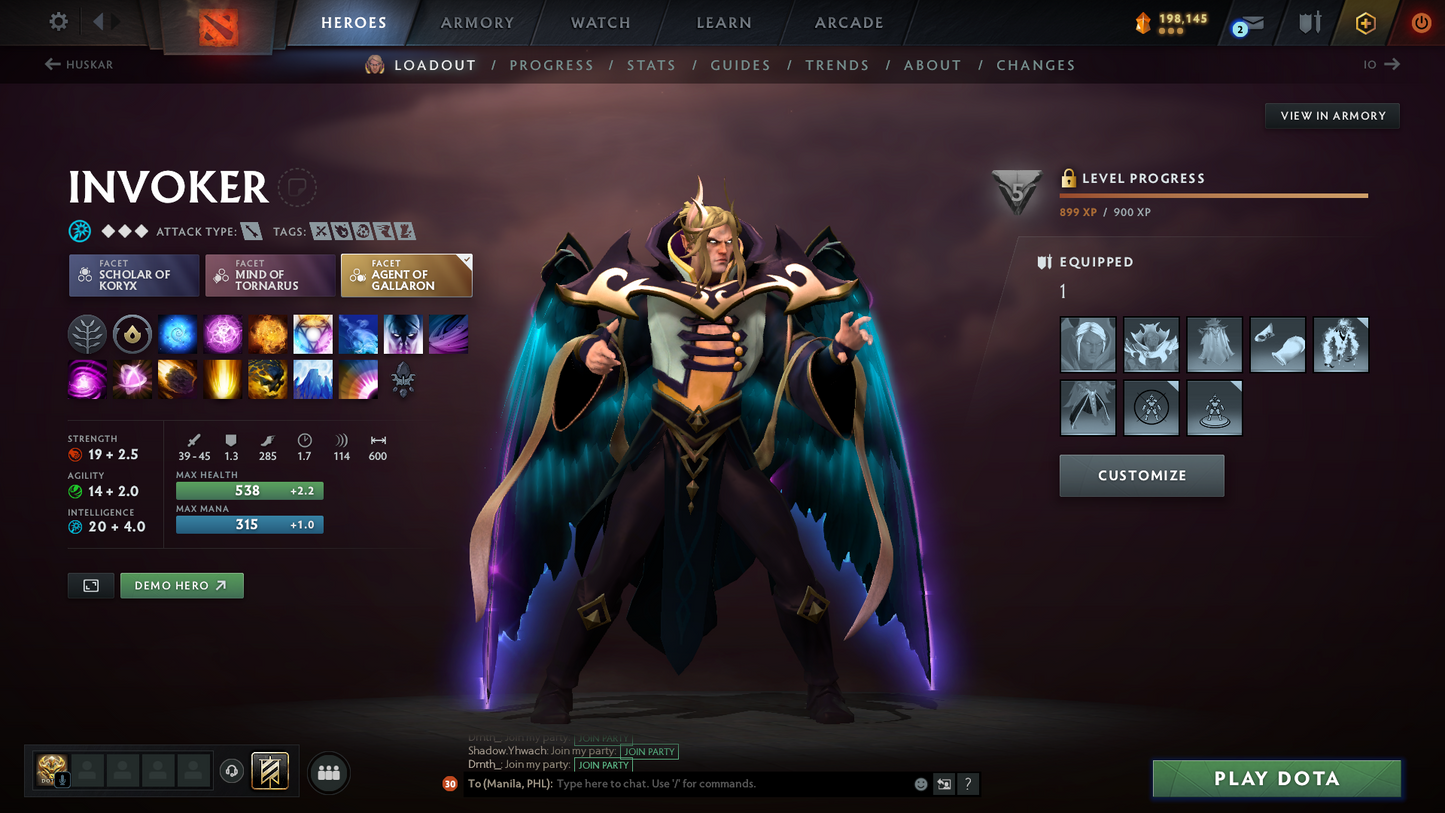 Archon IV | MMR: 2676 - Behavior: 11662 | 3 Arcanas: Legion Commander, Zeus & Terrorblade | Many Exclusive Sets & Immortals Inside | Trophy Level: 135 | Full Access | Mainpool
